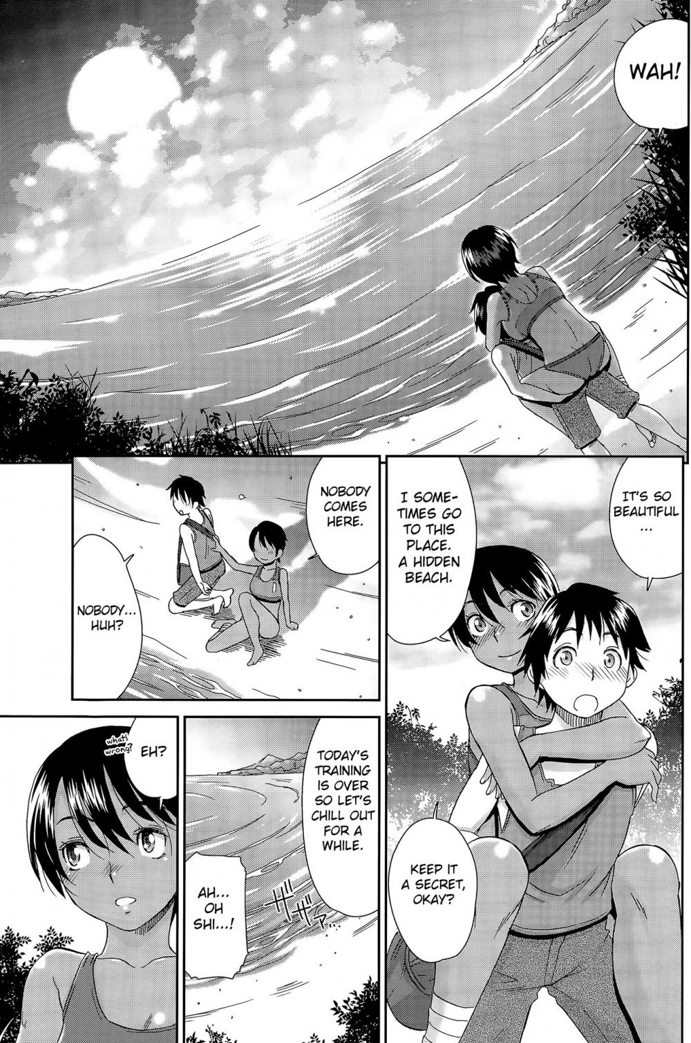 Hentai Manga Comic-Private lesson at the beach-Read-9